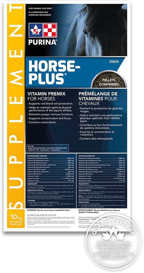 Purina Canada  Horse Plus
